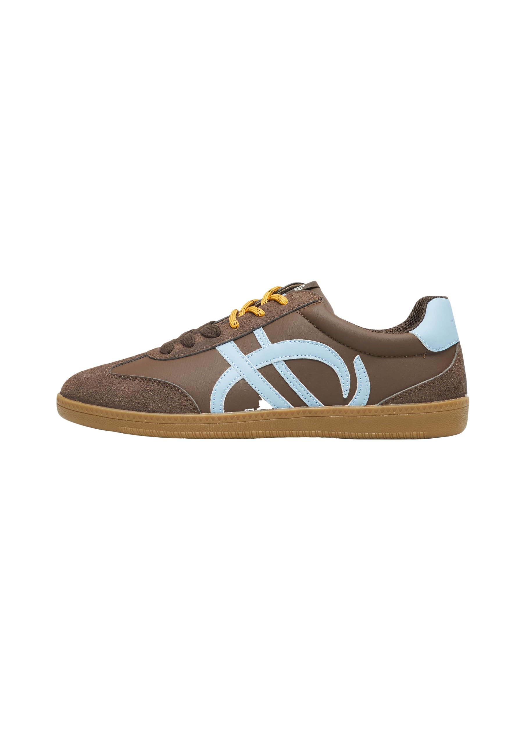 s.Oliver Sneaker – Velours, Leder-Optik, Schnürung