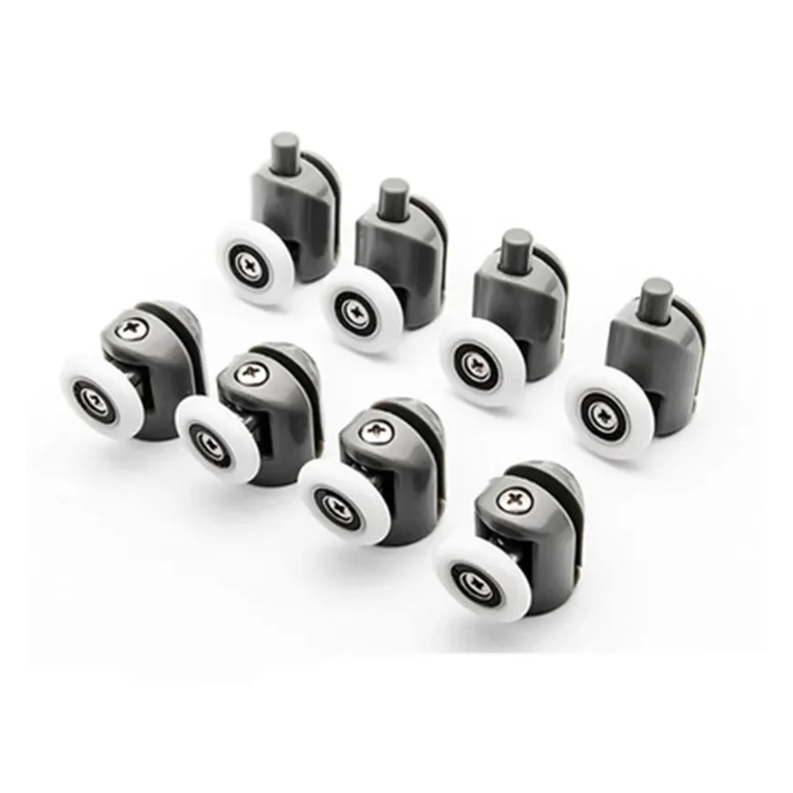 4 sztuki – 8 sztuk/zestaw koło pasowe do kabiny prysznicowej/koło pasowe/koło pasowe/koło pasowe średnica 20 mm/22 mm/23 mm/25 mm/27 mm (4 szt. Lower,22_6 mm)
