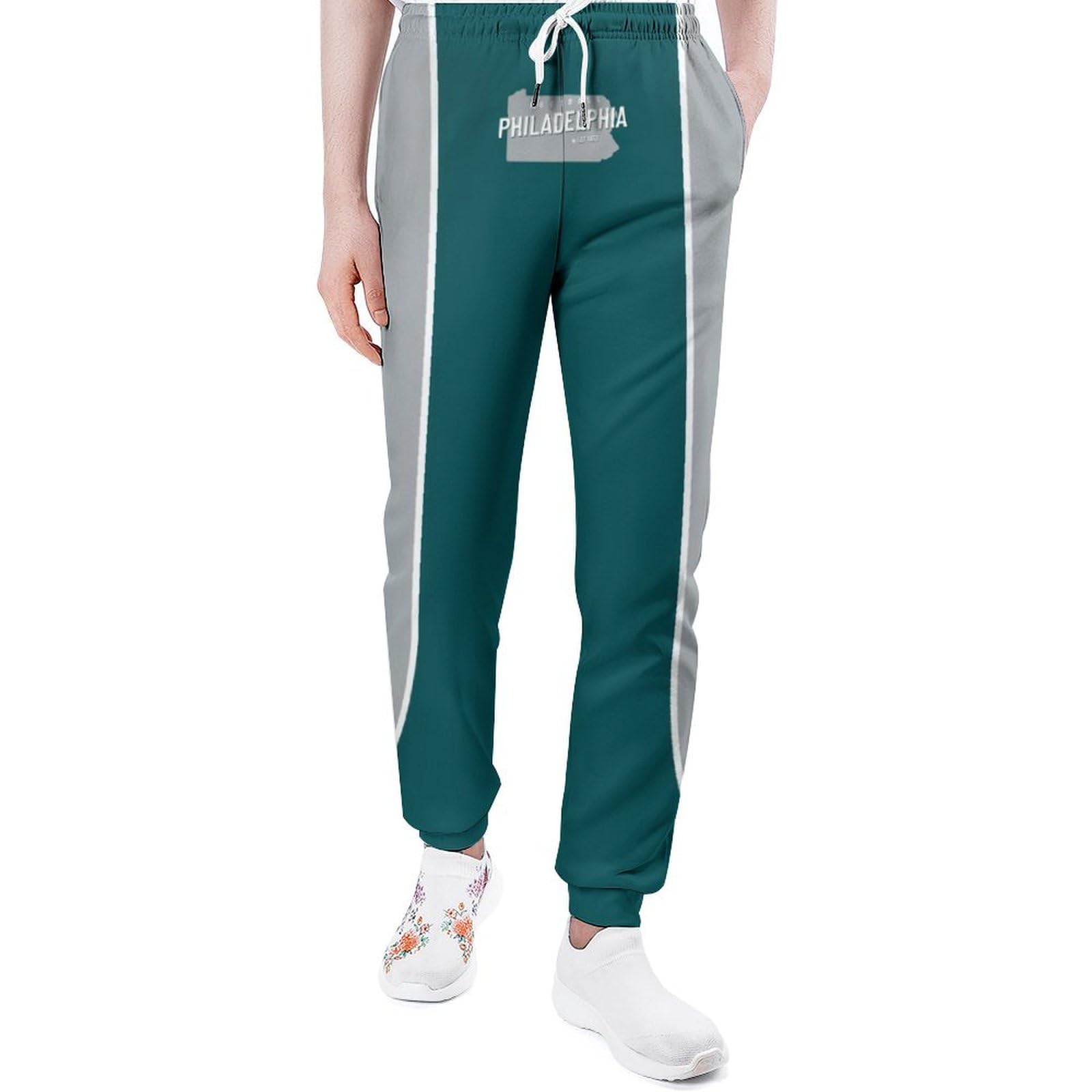Ofxxu Football Pants City Map Sweatpants Football Sport Joggers Sweatpants Gifts for Men Women Youth S-3XL