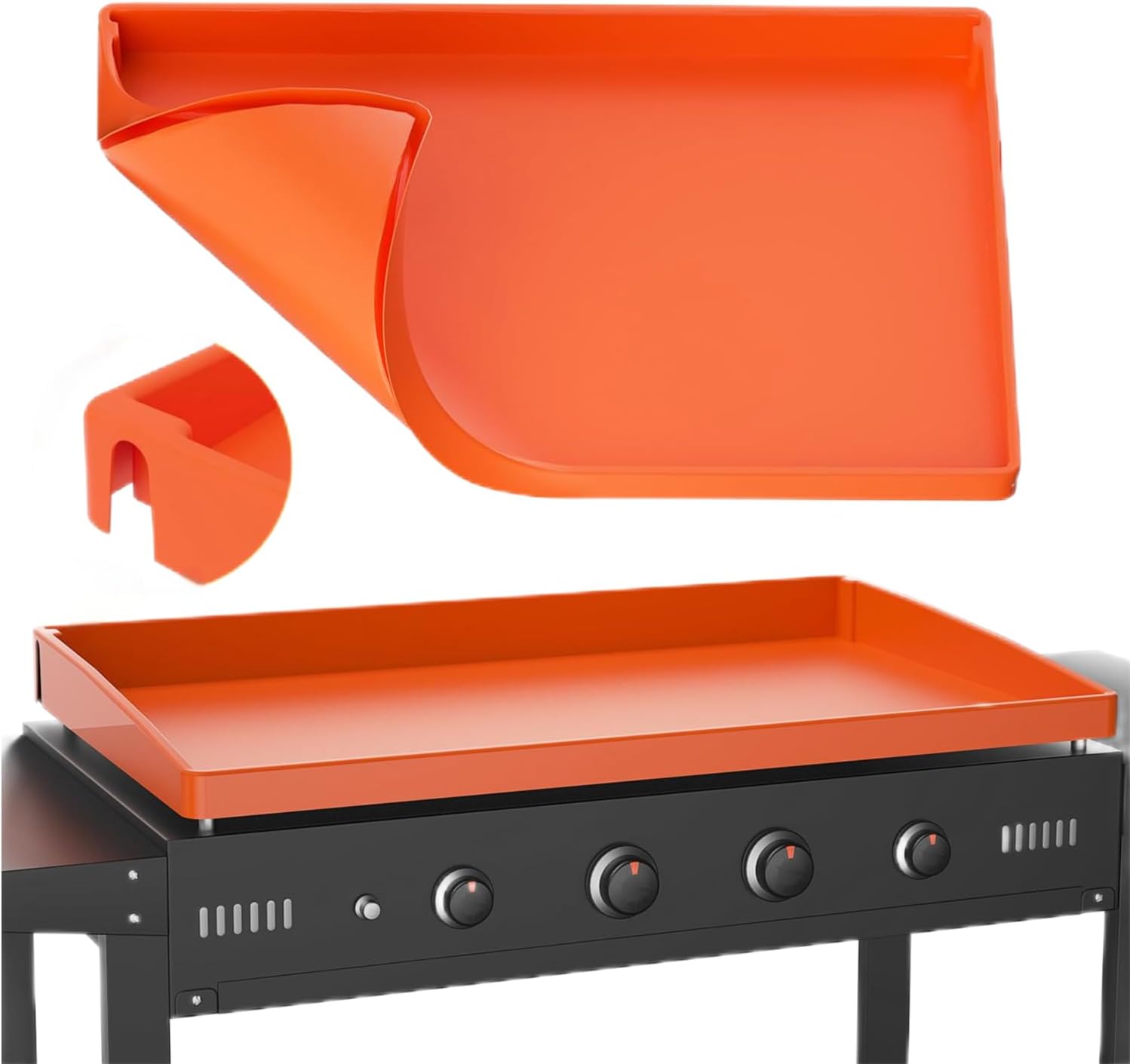 ​Carry360 Silicone Grill Cover for Blackstone 28 Inch Griddle | Full Coverage Protector Mat | Food Grade Heavy Duty | Prevents Rust & Debris | Reusable BBQ Accessory​