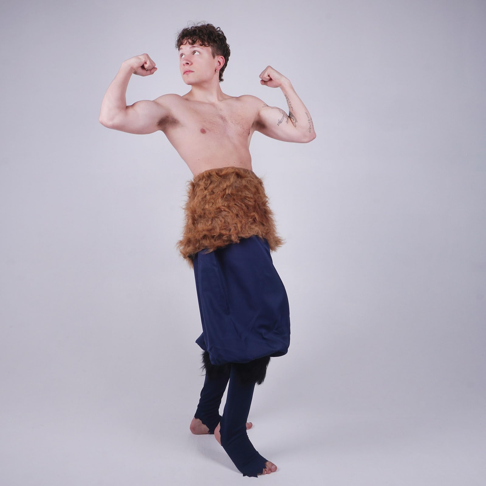 CoolChange Costume Cosplay di Inosuke Hashibira per Fan di D. Slayer | Taglia: M