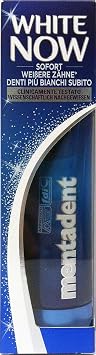 Mentadent dentifricio white now 75ml
