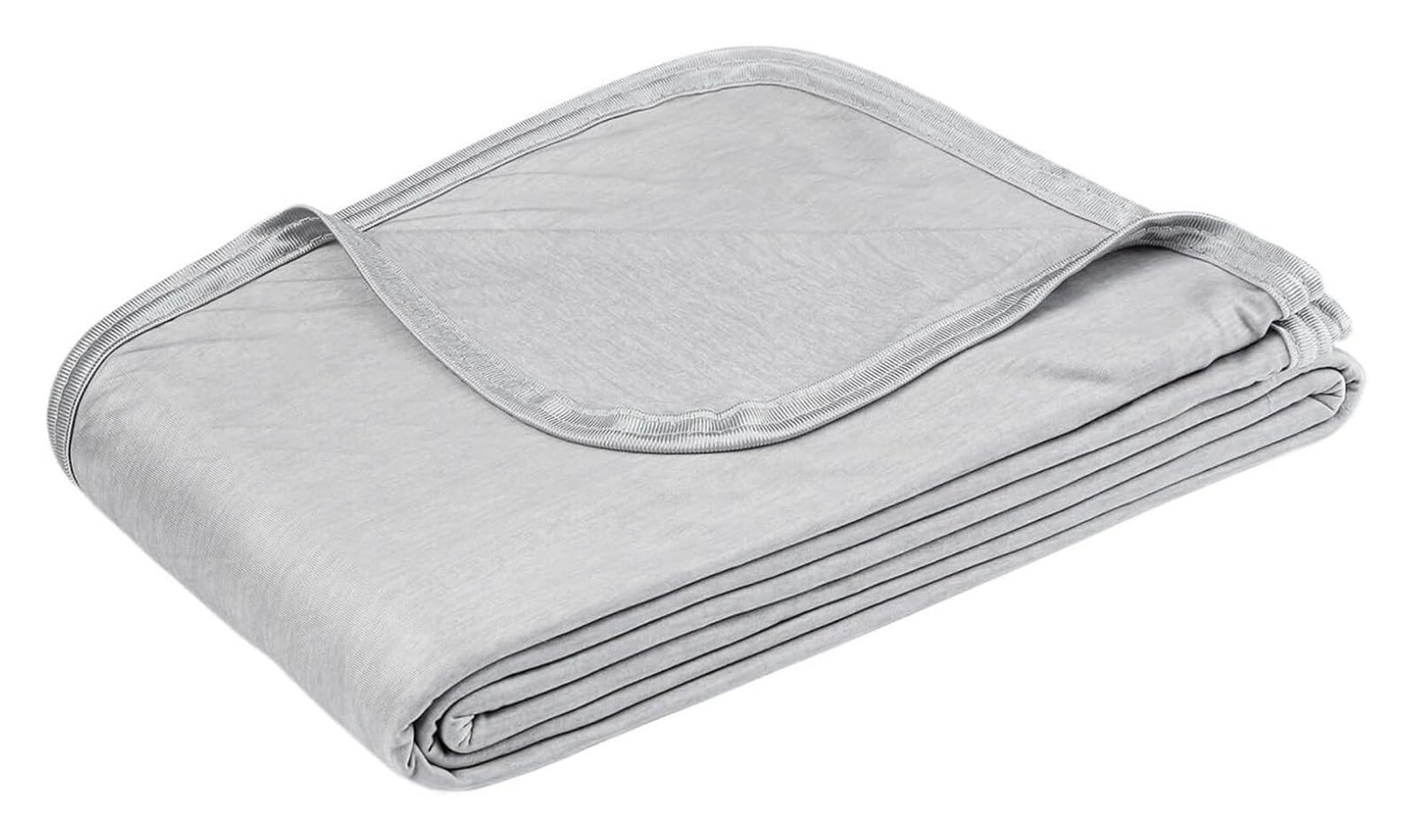 LQZAXSRDR Cooling Blanket for Summer, Grey Cooling Blanket 150x200cm,200x220cm(150x200cm)