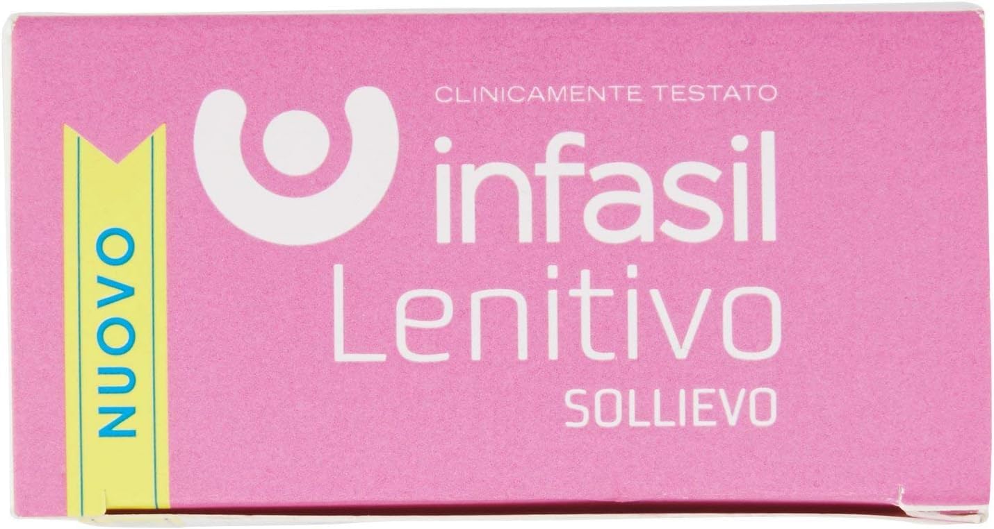 8x Infasil Detergente Intimo Lenitivo,Beruhigender Intimreiniger 200ml + Beni Culinari Kostenloser Schlüsselanhänger