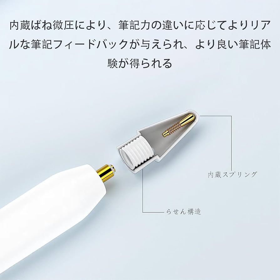 Apple Pencil Pro ホワイト 交換ペン先付き Apple Pencil Pro ホワイト 交換ペン先付き