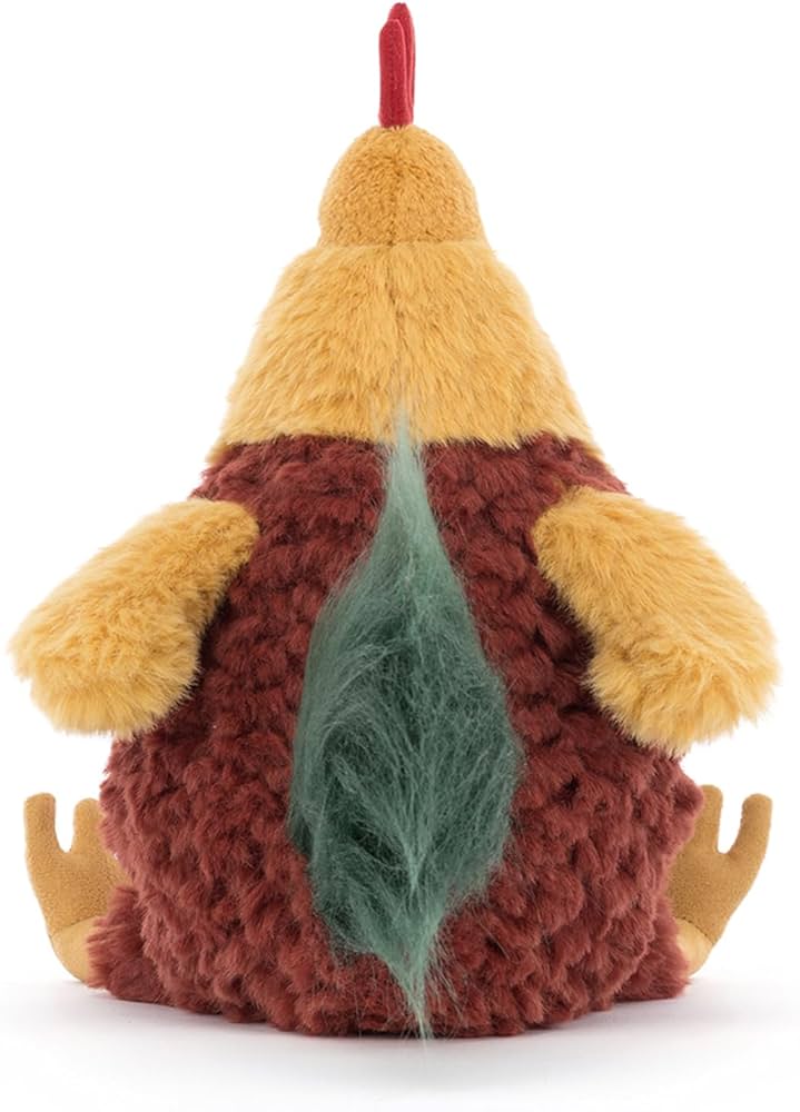 Buy Jellycat Cluny Cockerel Rooster Stuffed Animal, 10 inches Buy Jellycat Cluny Cockerel Rooster Stuffed Animal, 10 inches