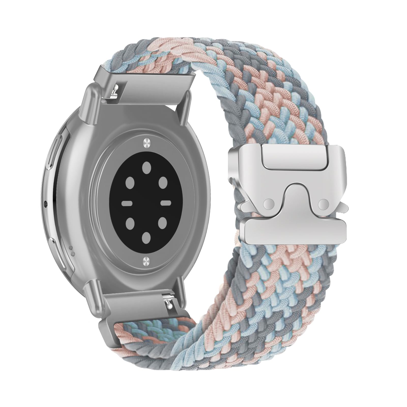 Nylon Correa para Amazfit Active 2 Square/Active 2 /Bip 3 /Bip 3 Pro/Cheetah Square Correa 20mm Cómodo Transpirable Correas de Reloj para Amazfit GTR Mini/GTS 4 /GTS 3