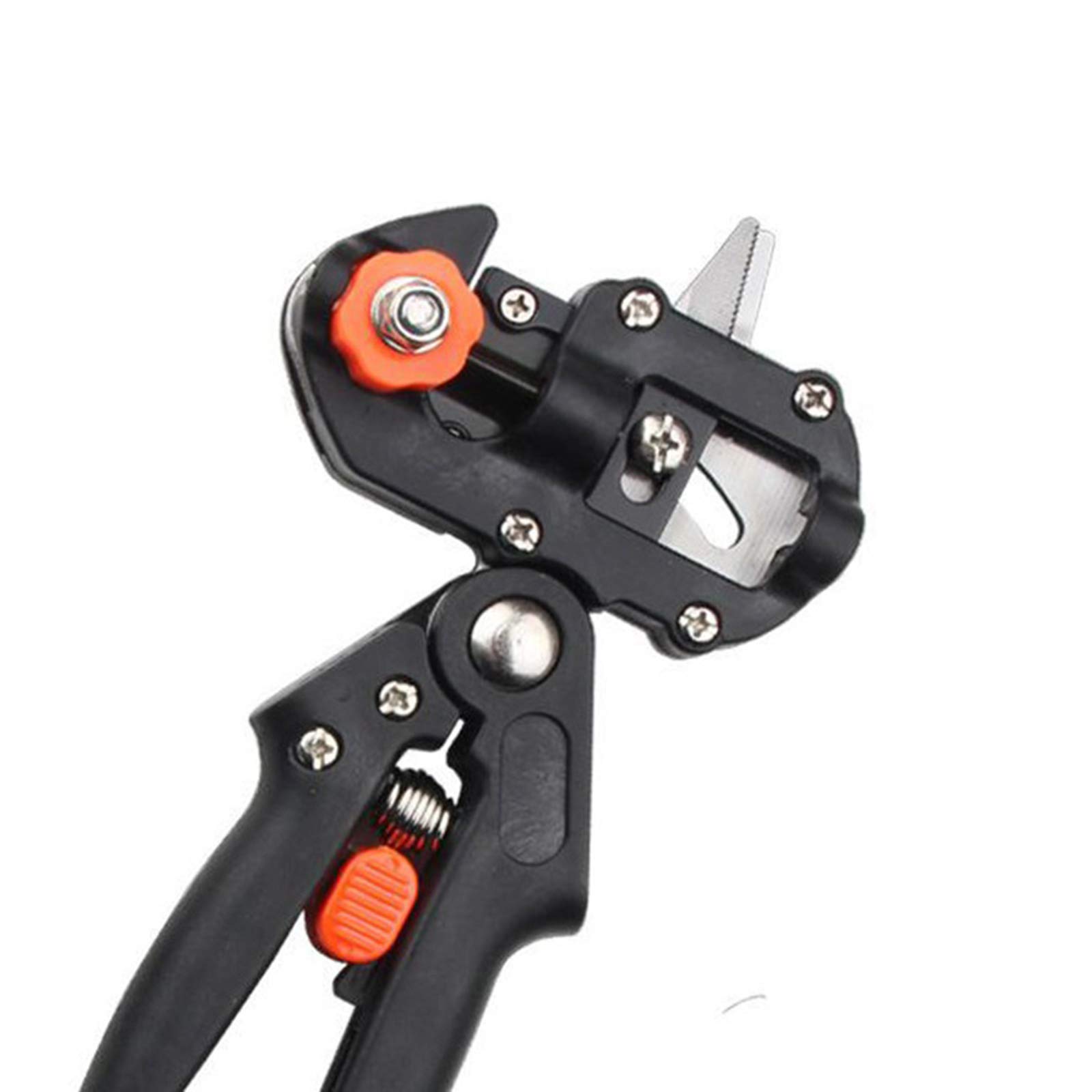 Attrezzi per innesti da Giardino 2 in 1 Kit per potatura da Giardino con Lame di Ricambio per coltelli da innesto, Kit di Attrezzi per potatura per potatura di Alberi da frutto per Rami di Piante