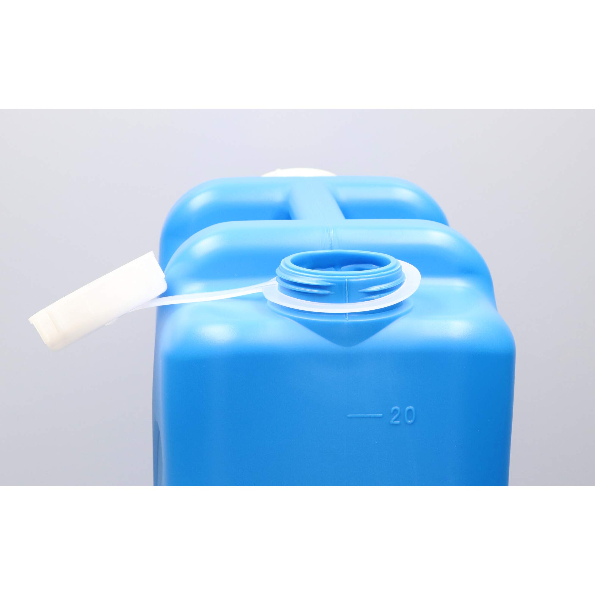 Amazon.co.jp: 瑞穂化成工業 扁平缶 ノズル無 20L ブルー 0207BL 両口