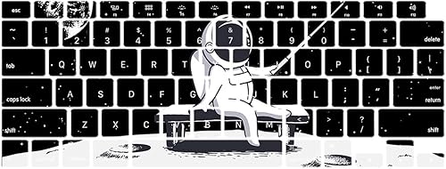 Miniatura 26 de IVY Funda de astronauta para MacBook Pro 13 (2009-2012, modelos: A1278) Funda rígida con cubierta de teclado - I