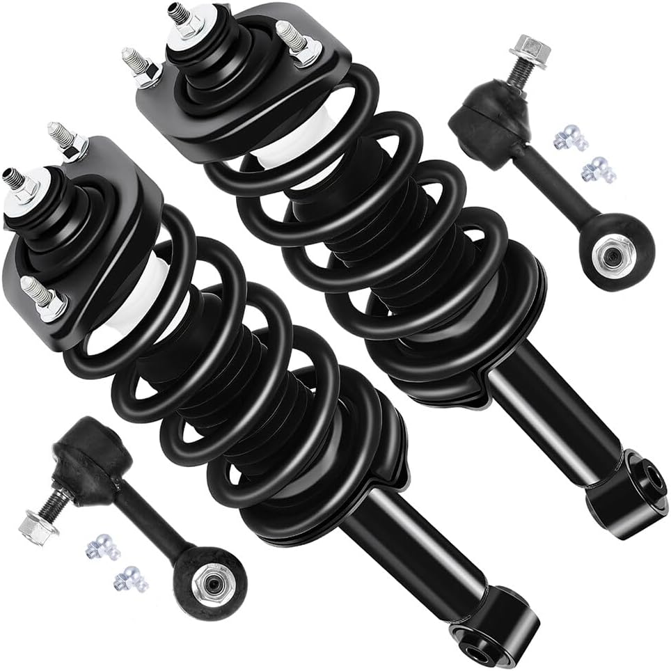 SCITOO Suspension Strut Shock for 2012-2016 for Honda CR-V Rear Complete Strut Assembly,Stabilizer Bar Link -4pcs