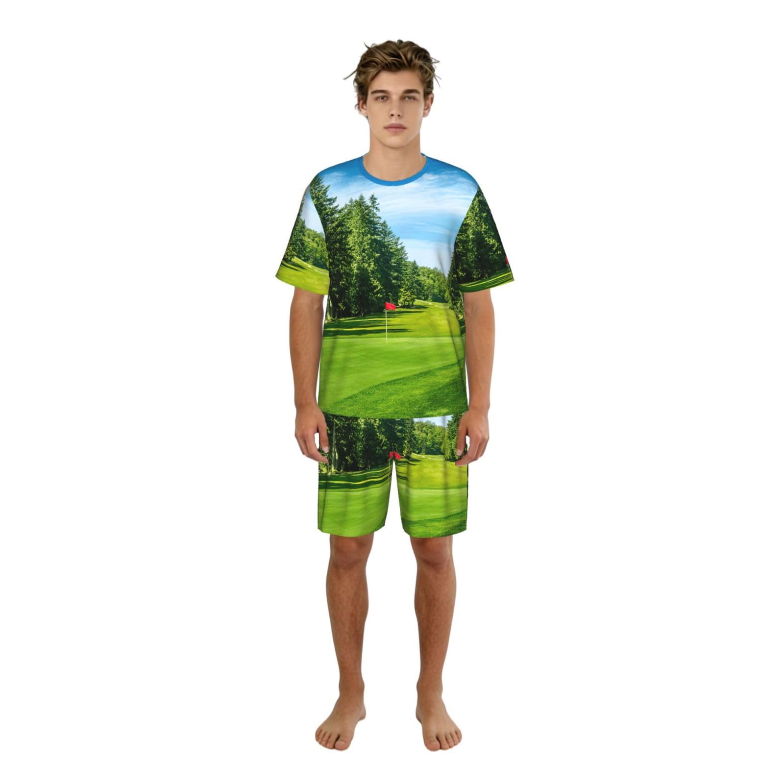 Pyjama terrain de golf homme le cadeau idéal pour l'été - 8