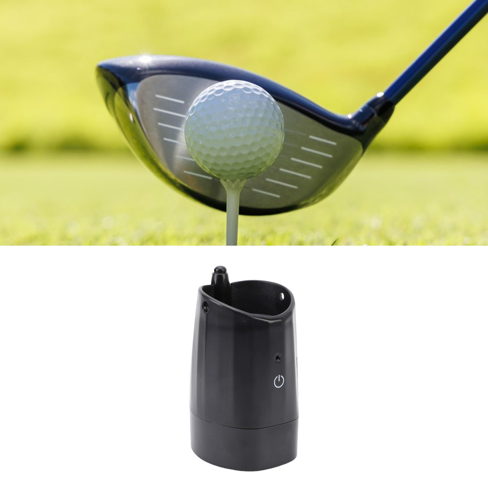 Luocute Golfball-Balancer, 10.000 U/min Hochgeschwindigkeits-Elektromotor für Präzise Ausrichtungsmarkierung, mit Automatischer Schwerkraftzeichnung, für Golfball-Balance und