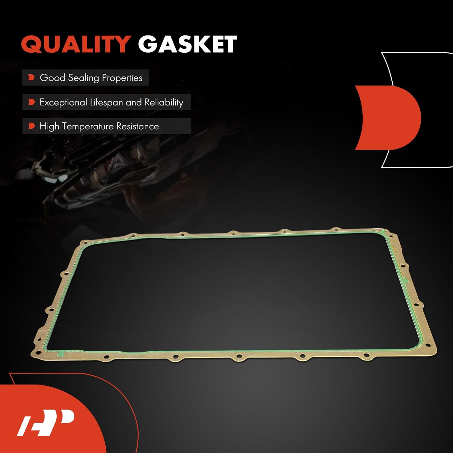 A-Premium Transmission Oil Pan with Gasket Compatible with Ford F-150 2017-2020, F-250 F-350 Super Duty 2023, Explorer 2021-2023, Mustang/Expedition 2018-2023, Ranger 2019-2023 & Lincoln Navigator