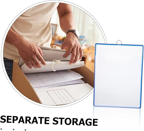 Miniatura 9 de NUOBESTY Billetes Bolsa de almacenamiento acordeón Colgador de pared Bolsa de archivo transparente Bolsa de archivo conveniente carpeta de archivo