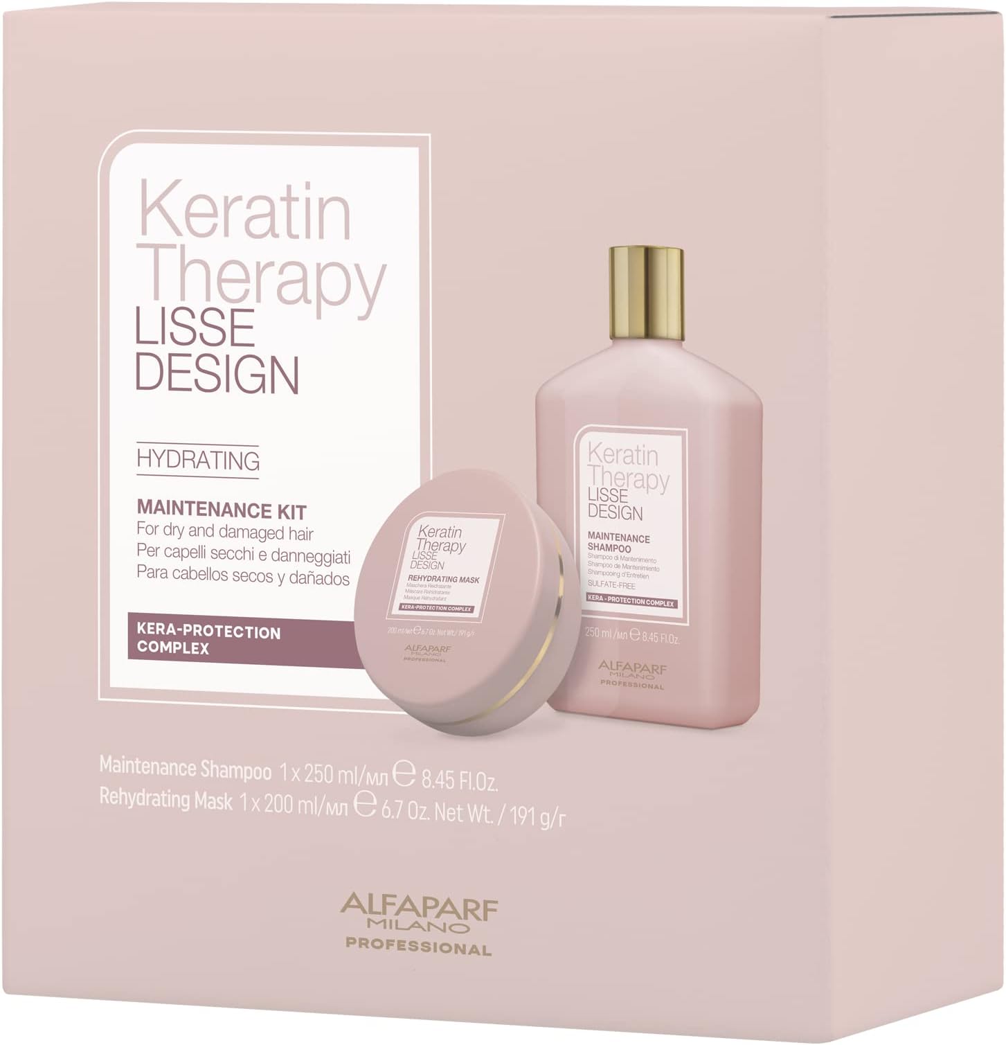 Keratin Shampoo and Mask