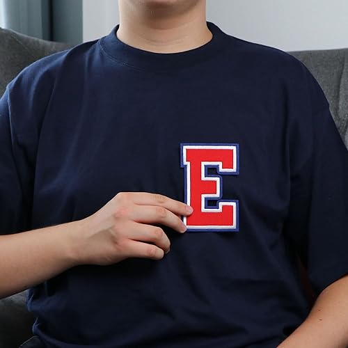 Miniatura 577 de Parches de letras termo-adhesivas de alta calidad – Lindas letras para ropa – Parche universitario para ropa – Letras bordadas de 4 1/2 parches