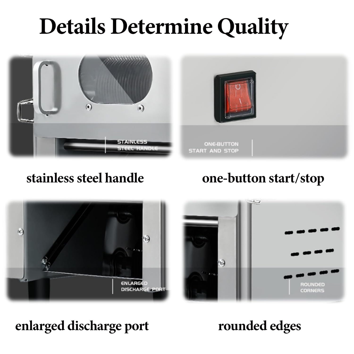 Affettatrice per Carne Professionale, affettatrice per Verdure e affettatrice per Carne Professionale, in Acciaio Inossidabile, per ristoranti e cucine domestiche, 3,5 mm,2.5mm