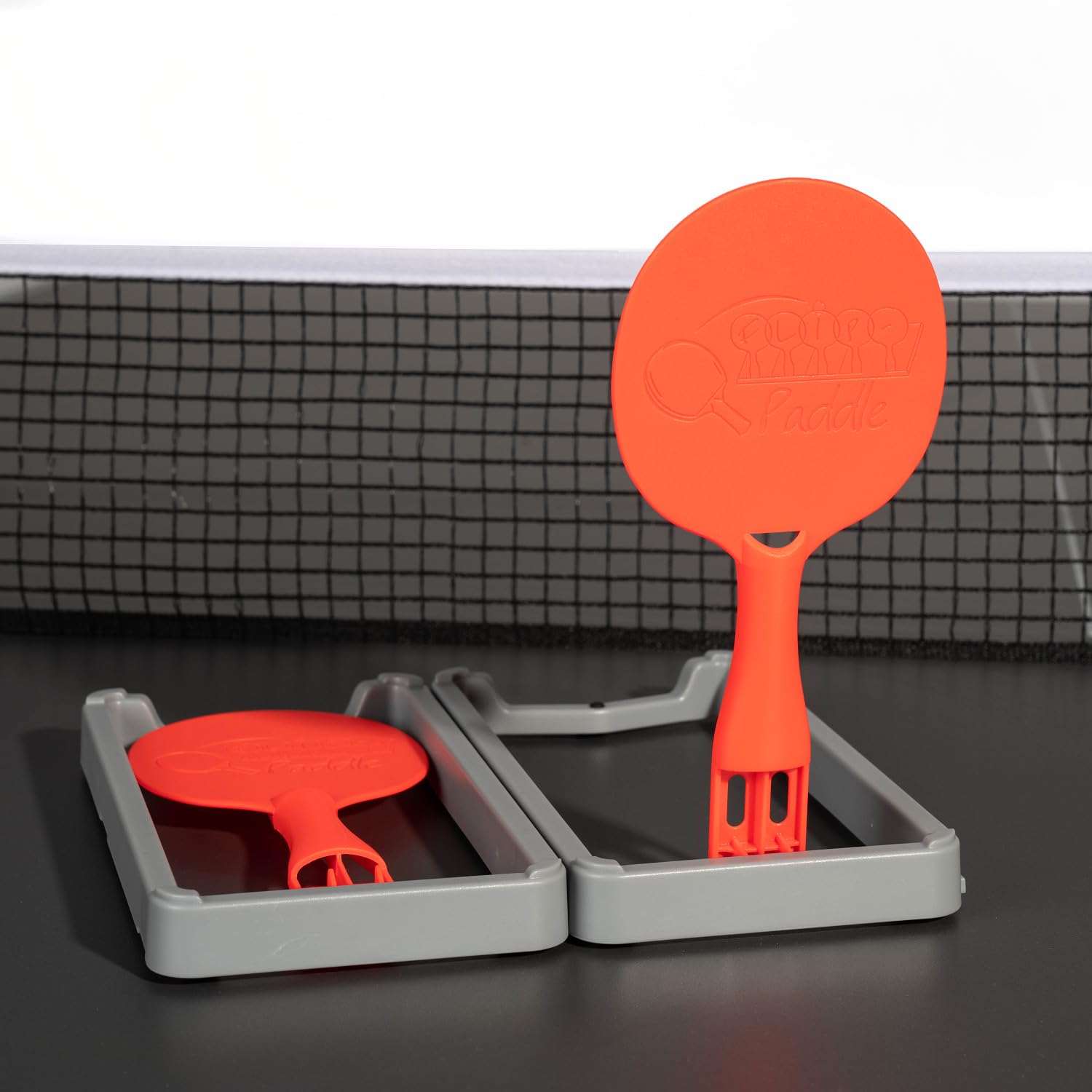Tischtennis-Trainingshilfe Flip Paddle | Roboter für Aufschlag, Rückschlag und Platzierungsübungen | Ideal für Vereines-Sport | Einzelspieler oder Gruppentraining