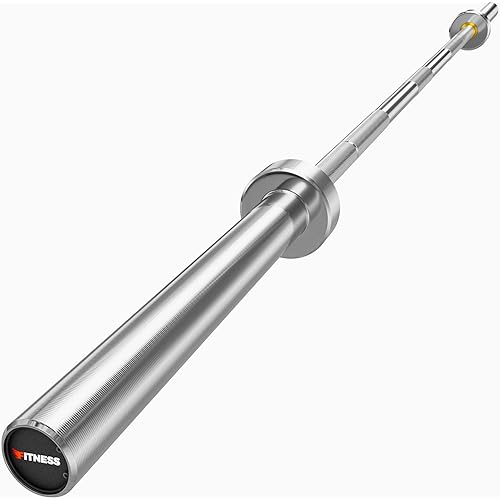 XDDIAS Olympic Barbell 7ft (45lb) - 2 Inch Weight Bar for Strength Training, Weightlifting, Squat, Deadlift, Bench Press -1000lbs Capacity