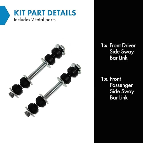 Miniatura 2 de Estabilizador delantero Barra estabilizadora Enlace final izquierda izquierda derecha par para Toyota Pickup 4WD