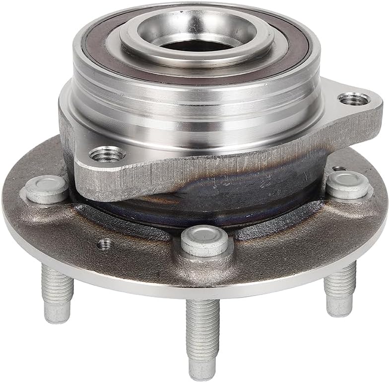 FW447 Wheel Hub and Bearing Assembly fit for 2018-2021 for Chevy Equinox,2018-2021 for GMC Terrain Front 5 Lugs Wheel Hub Assembly Has ABS with Tone Ring Sensor (2Pcs)