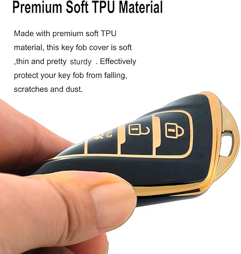 Miniatura 10 de Funda para llavero de coche, funda de TPU suave, funda de protección para llaves de coche, accesorios