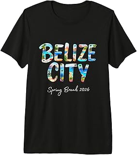Belize City Belize Spring Break 2026 Vacation Travel Premium Tri-Blend T-Shirt