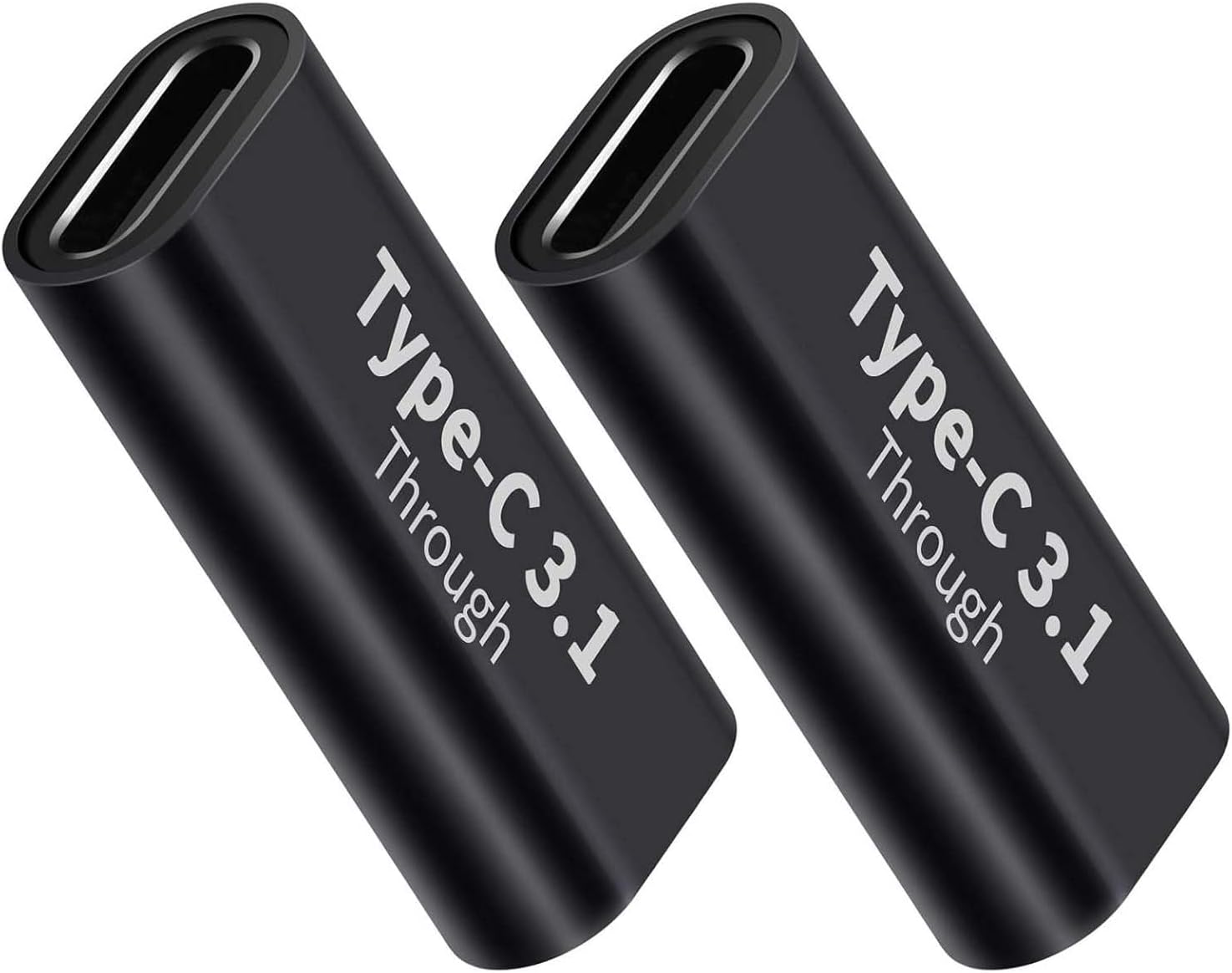 BOLS USB C Male-to-Male Adapter(2 pcs),USB C Full-Featured, Support 10GBbps Rate, Audio and Video, Fast Charging Adapter…