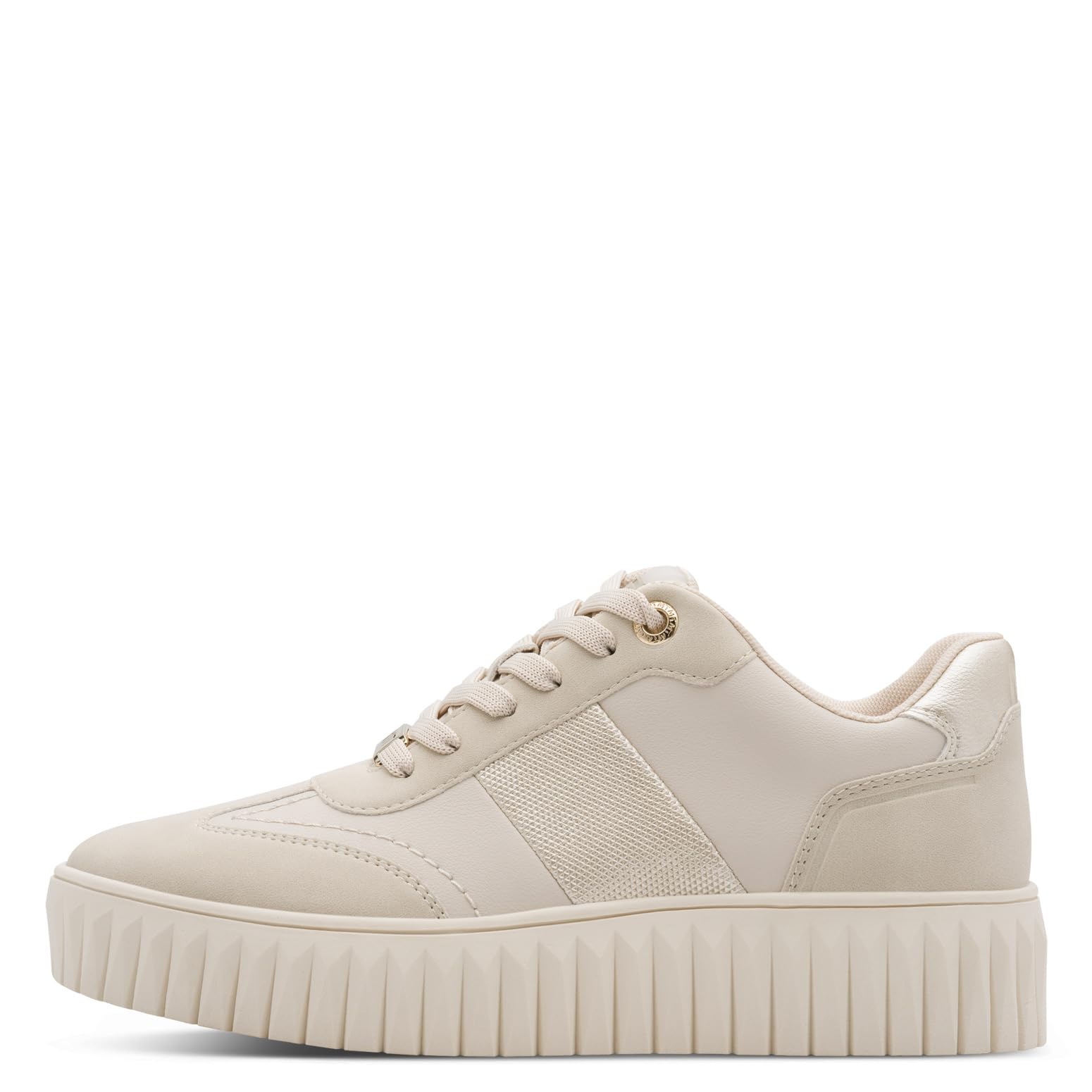 Marco Tozzi Damen Sneaker weiches Feel Me Wechselfußbett weiches Innenfutter Vegan Modern