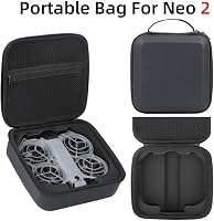 Custodia Da Trasporto Per DJI NEO2 – Borsa Rigida In PU, Impermeabile, Leggera E Su Misura (grigio O Nero)