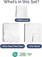 Vista 656 de Extra Deep Pocket Split King Sheets - 5 Piece Breathable & Cooling Bed Sheets - Hotel Luxury Bed Sheet Set - Soft, Wrinkle Free & Comfy - Easily