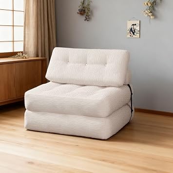 Folding Sofa Bed, For 1 Person, Compact, Space-Saving, Includes Pillow, Multi-functional, Storage Bed, Floor Sofa, Bed, Sofa, Chair, Bedroom, Living Room, Living Alone, Small Spaces, For Rental Use