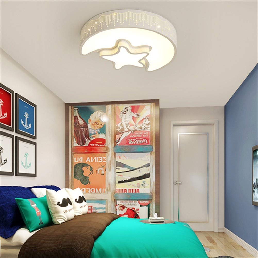 Plafonnier LED chambre d'enfant pour en finir avec la lumière agressive blanc 36W