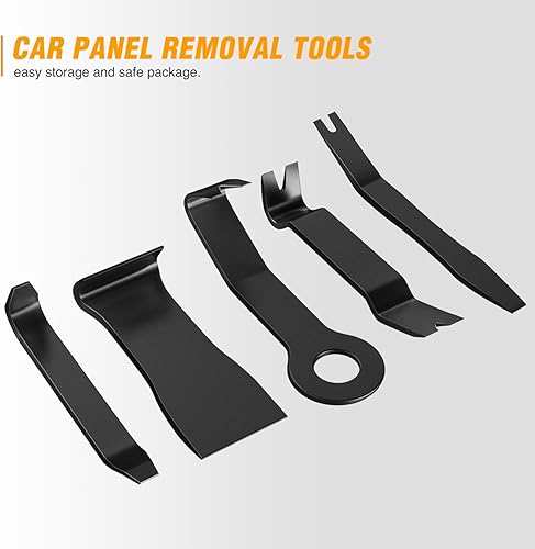 Miniatura 81 de GOOACC Kit de herramientas de eliminación de molduras automáticas de 9 piezas, kit de herramientas antiarañazos para el audio del automóvil, kit
