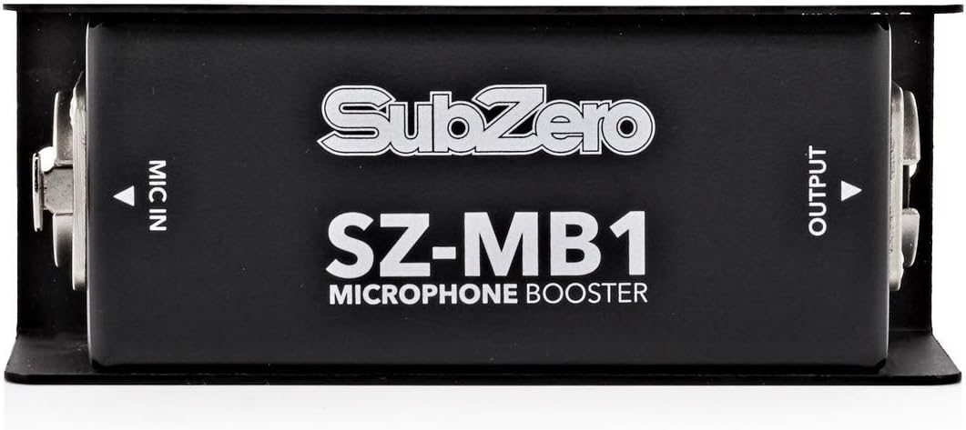 SubZero Single Channel Microphone Booster