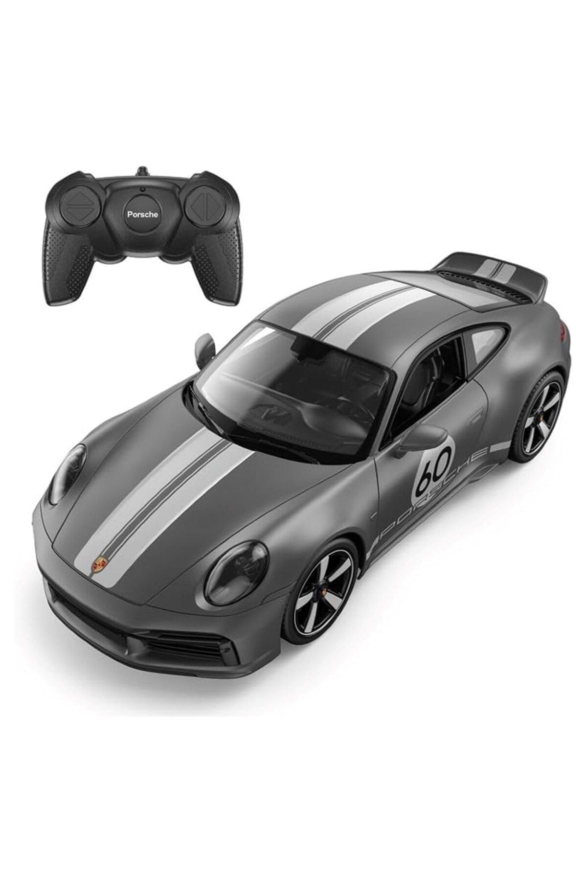 RASTAR 94900 1:16 Porsche 911 Sport Classic, Dark Grey : Amazon.sg