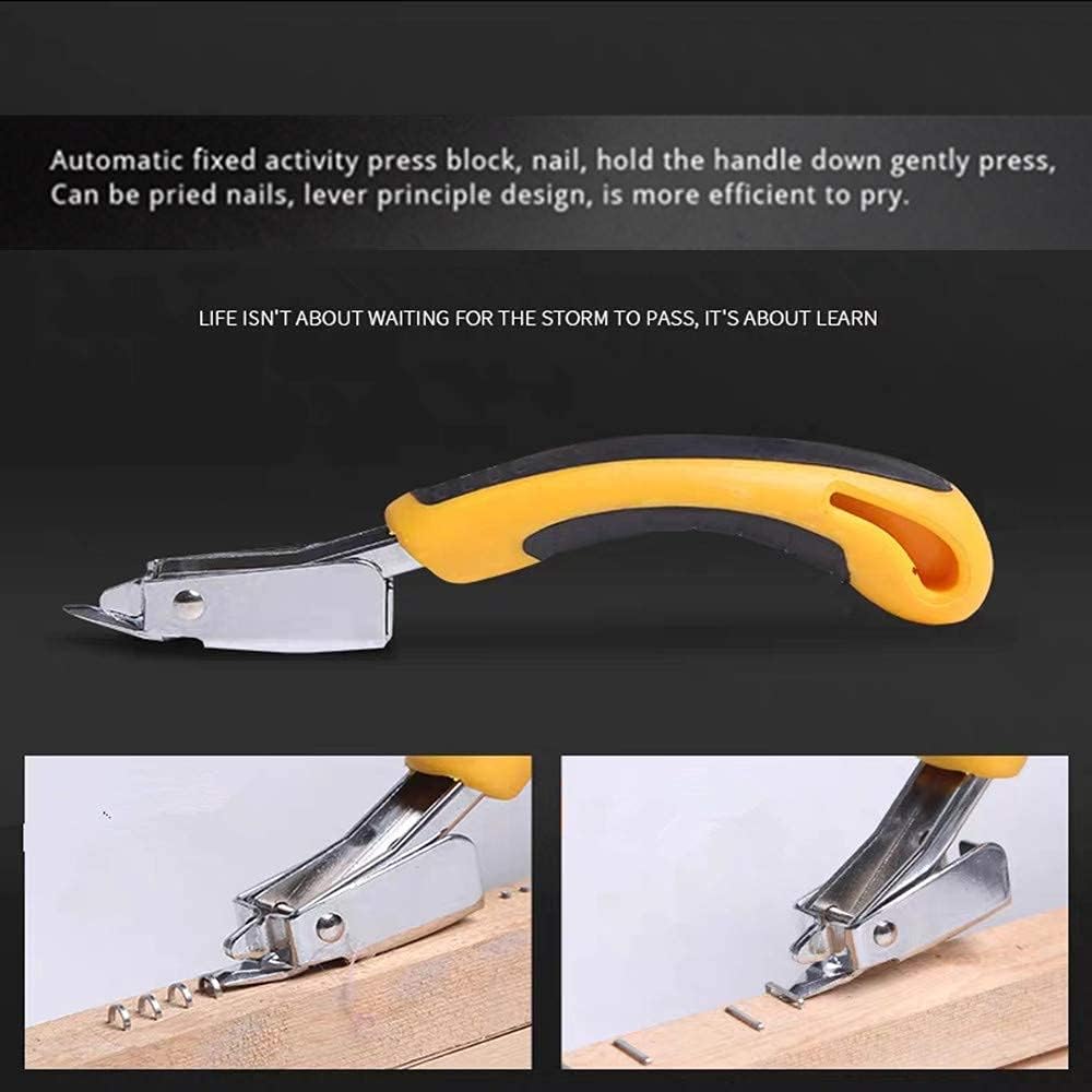 Staple Removers Heavy Duty Staple Remover, WANLIAN Staple Puller Tool Upholstery Construction Heavy Duty Staple Remover Tack Lifter Office Claw Tools Puller Removing
