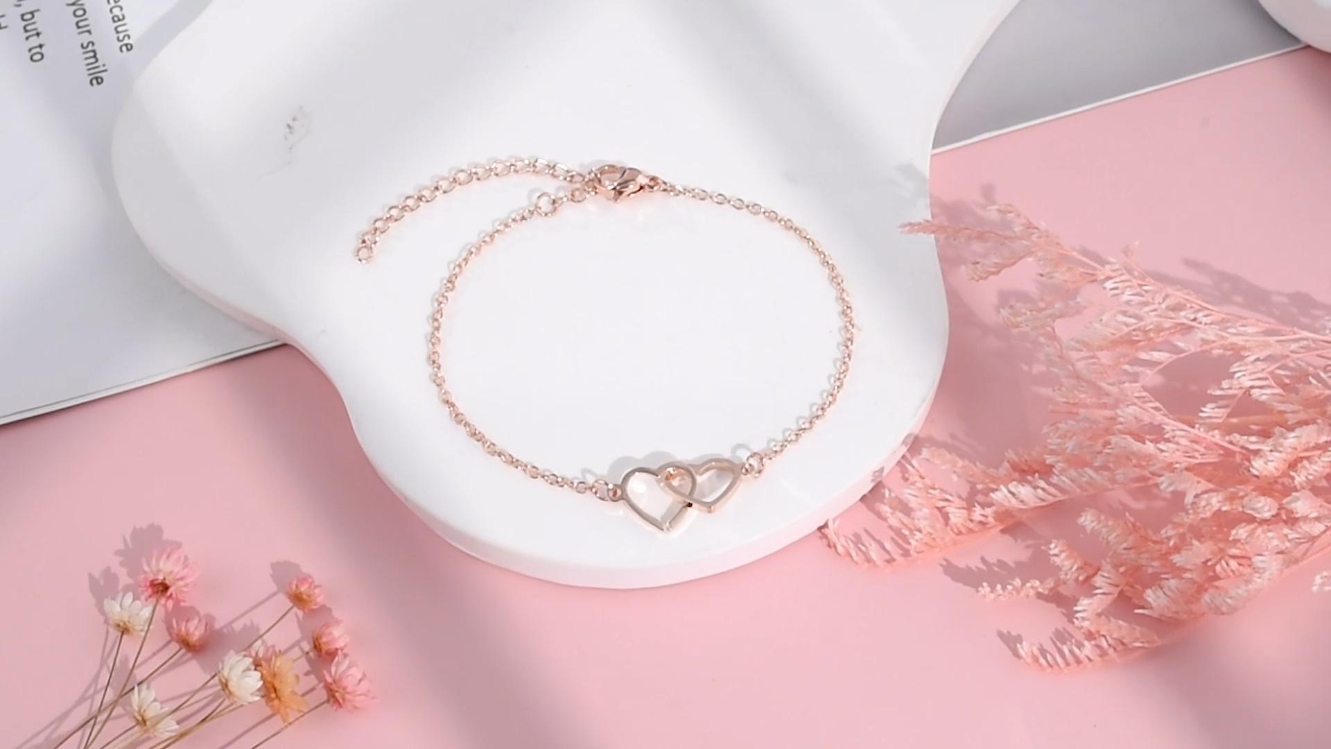 72ore Bracciali Dell'Amicizia Regolabili Per Donne - Set Di 2/3/4 Braccialetti Intrecciati Con Ciondolo, Regalo Per Migliore Amica - 3