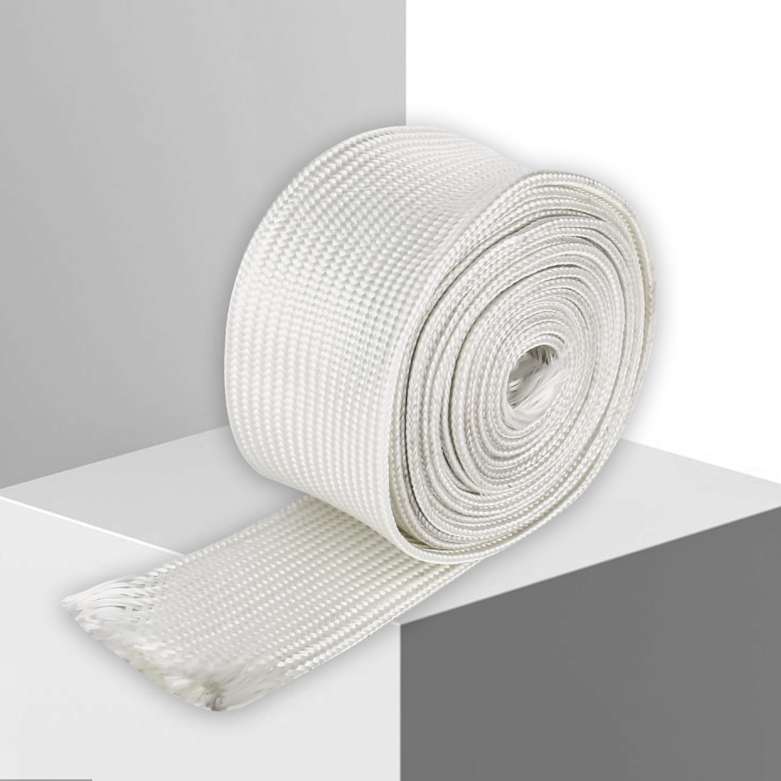 Tubo Di Scarico In Fibra Di Vetro Per Generator | Diametro 25mm | Lunghezza 2m | Con 2 Fascette | Isolamento Termico - Foto 7