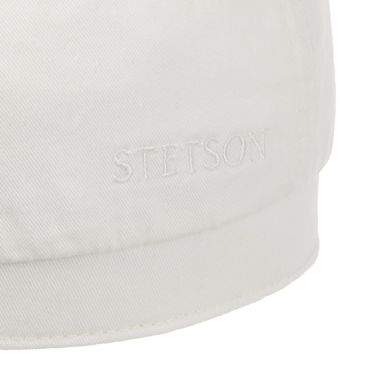 Stetson Cotton Twill Casquette Plate Protection UV 40 Unisexe Printemps Ete