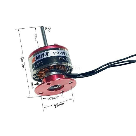 EMAX CF2812 KV1534 Brushless Motor for Warbird Sporter Trainer RC Model Airplane