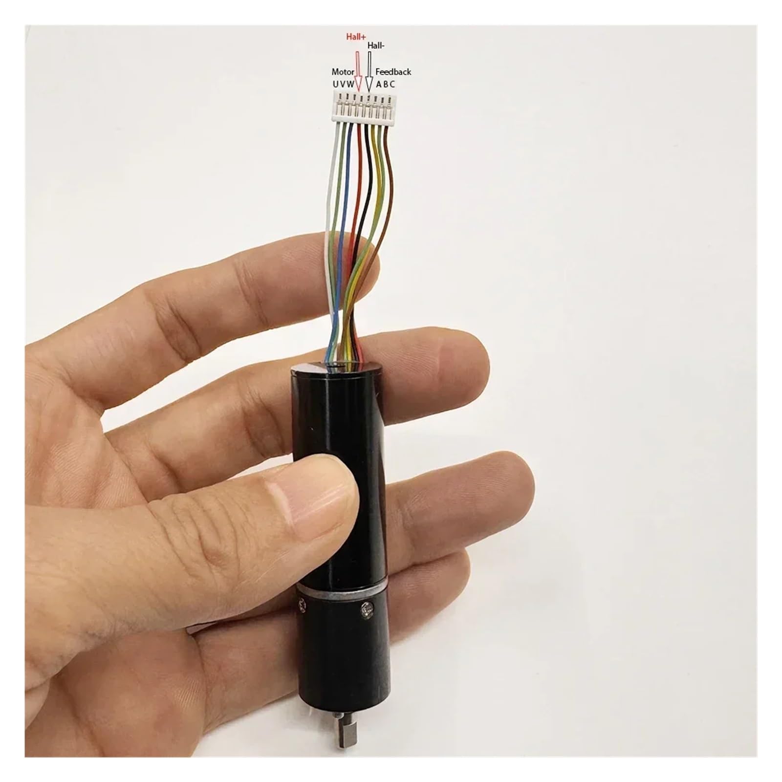 DC6V-24V 12V 200RPM 16mm Planetary Gear Servo electronic starter Gearbox High-precision Encoder 1636 Brushless Reduction