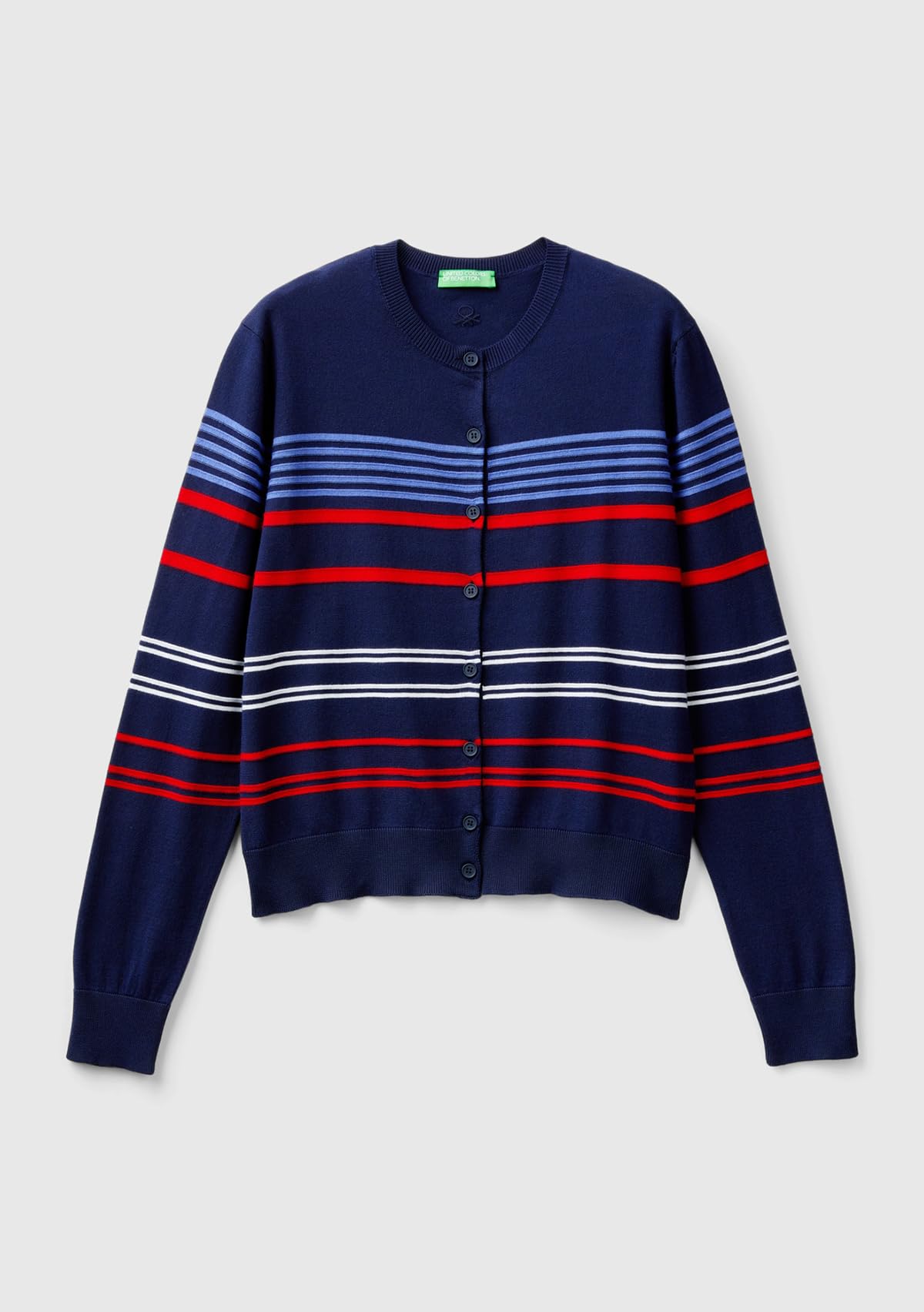 United Colors of Benetton Kardigan Kobiety Koszulka Koreańska M/L 1094e501p