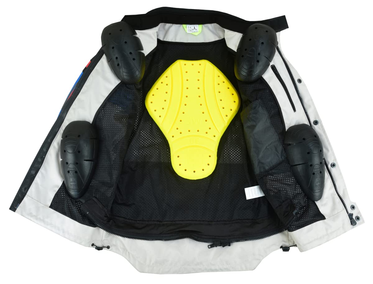 LOVO - Chaqueta Moto Tricapa 4 Estaciones Unisex - Protección Total para Hombre y Mujer en Verano e Invierno - Cazadora Moto de Alta Protección con Longitud 3/4 - Ideal para Rutas Todo el Año