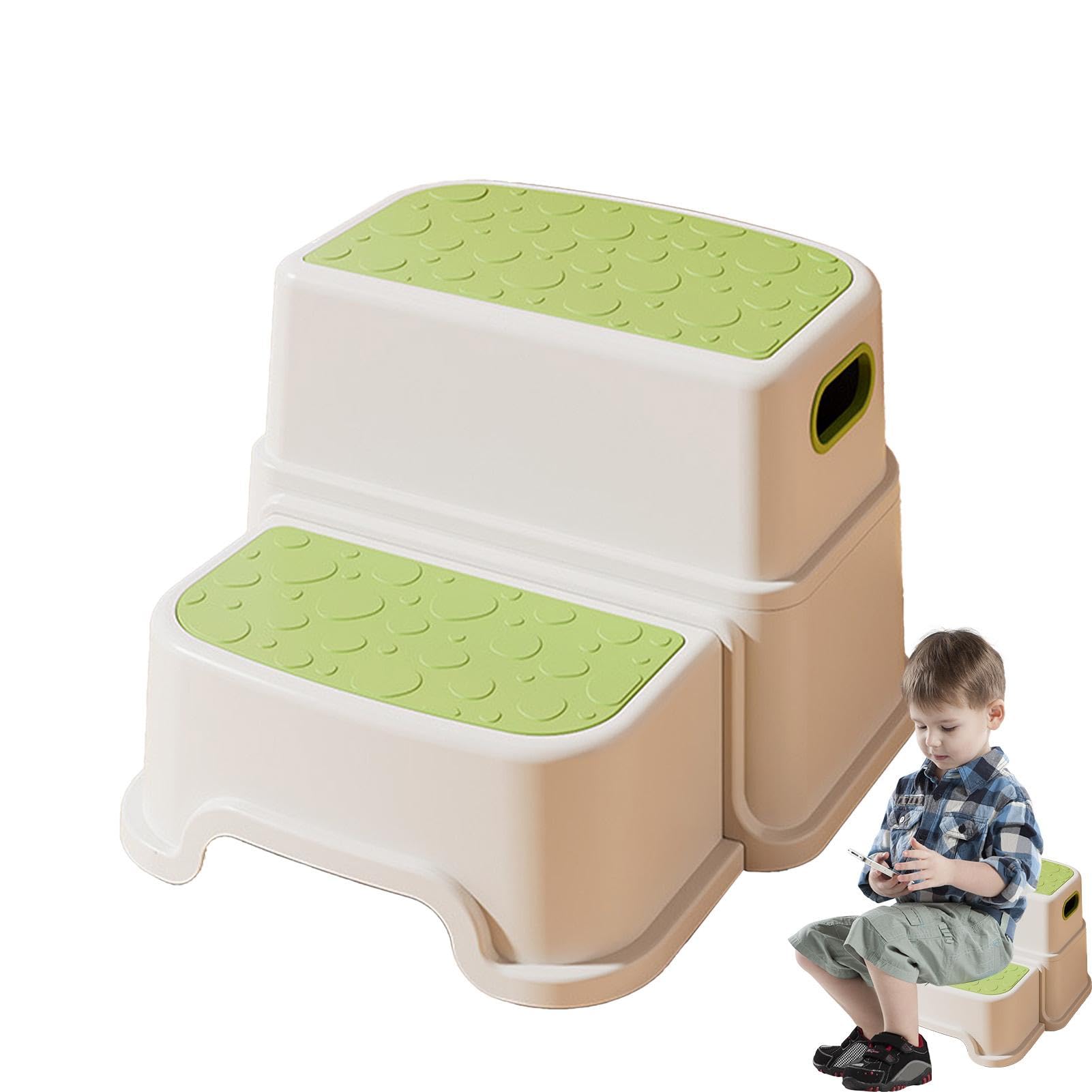 Escabeau pour salle de bain et chambre : échelle pour tout-petits idéale pour le brossage des dents