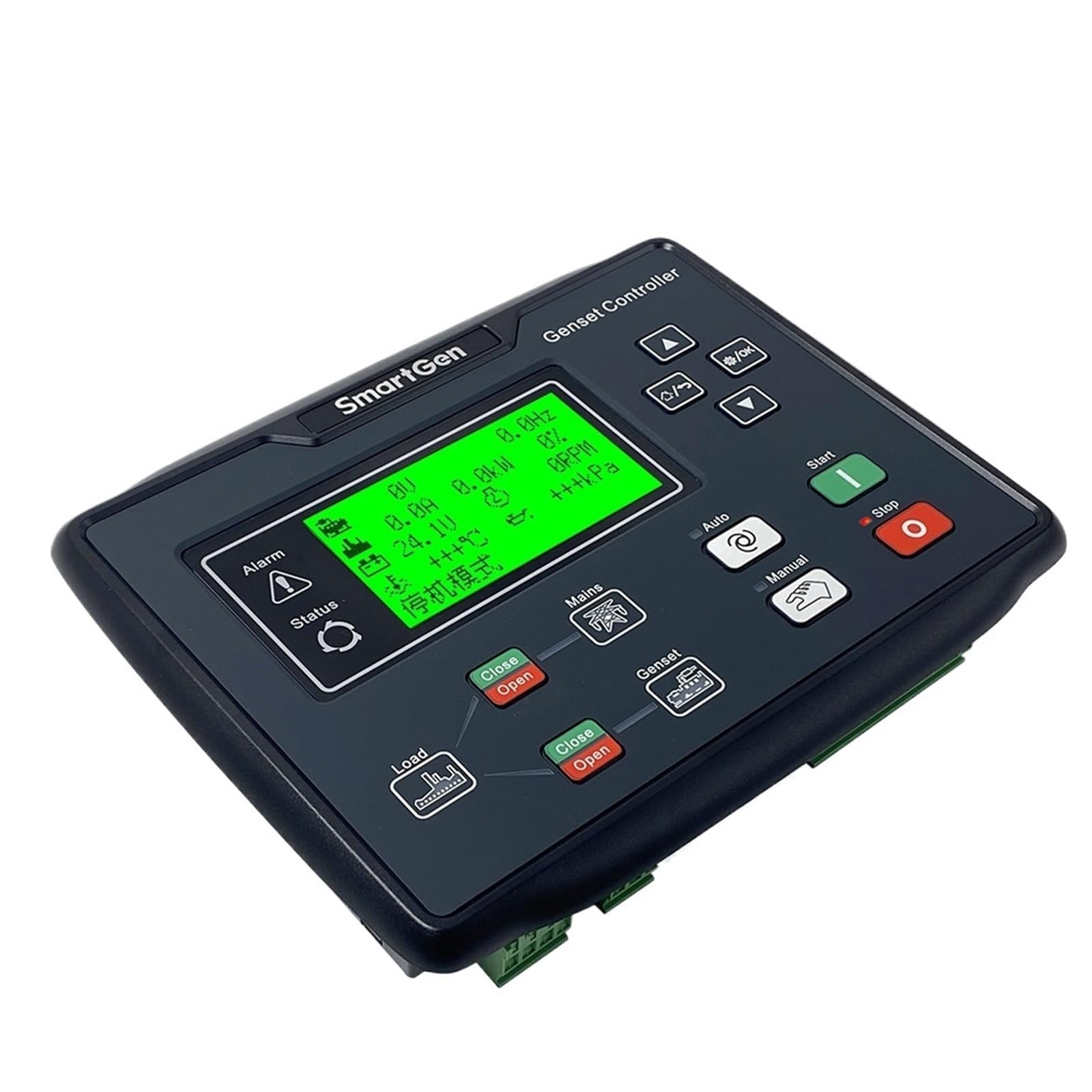 ZXAOMMBEA HGM6120N AMF Generator Auto Start Stop Controller LCD Control Module Panel Circuit Board Diesel Genset Parts