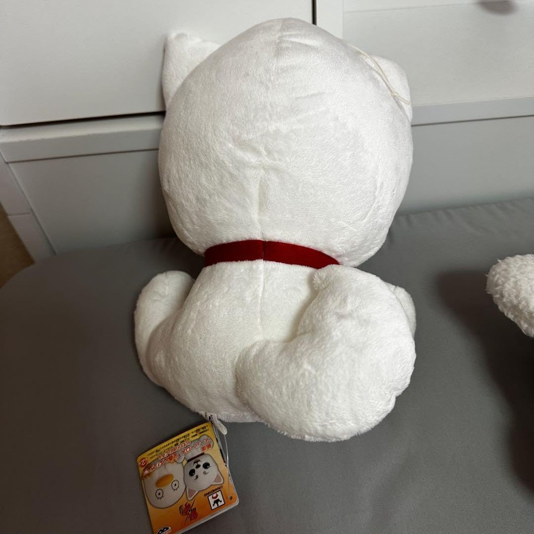 Amazon.co.jp: 銀魂 定春 さだはる ぬいぐるみ 4個セット タグ : ホビー