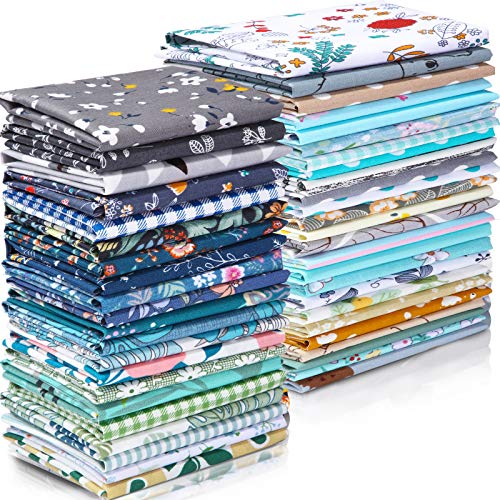 52 pieces 10 x 10 inches pure fabric printed bundle squ…