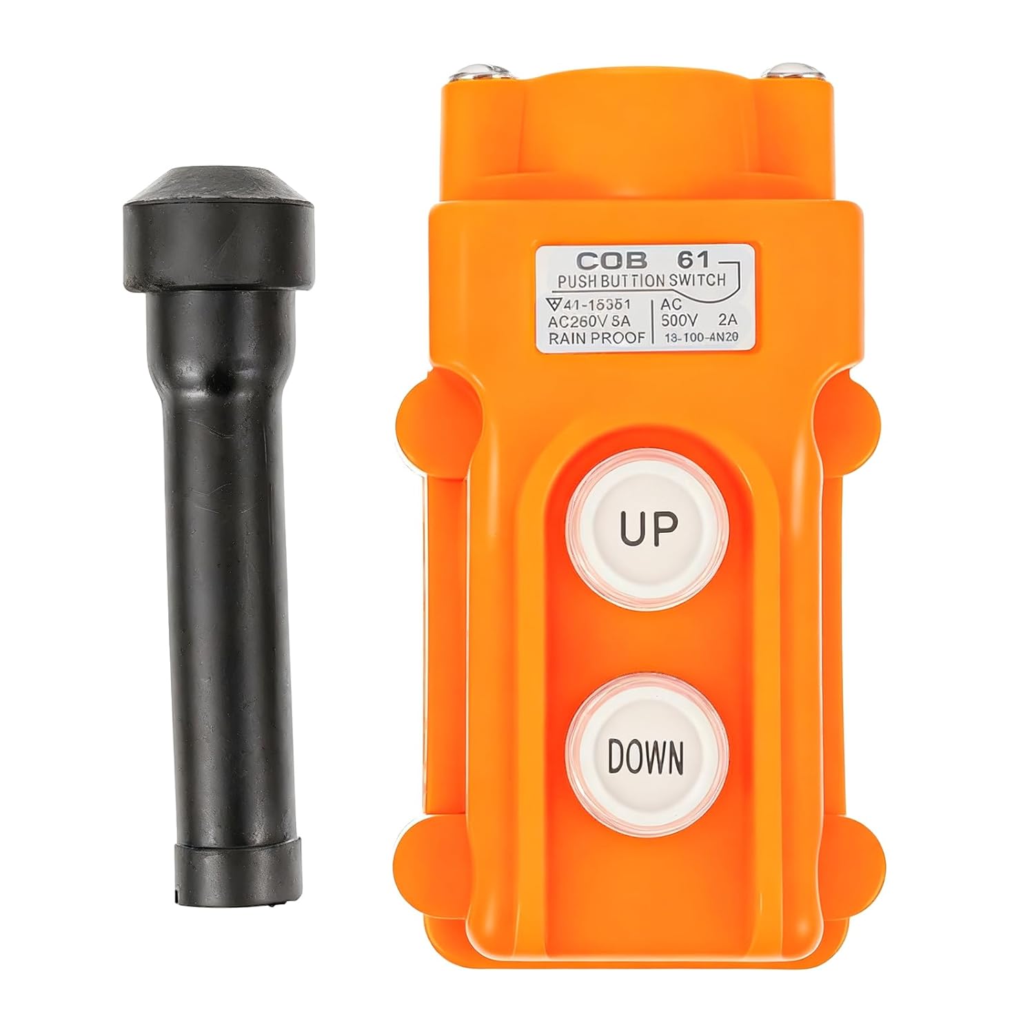 Momentary Up Down Push Button Switch Rain Weather Proof for Control Station Crane Pendant Hoist COB-61